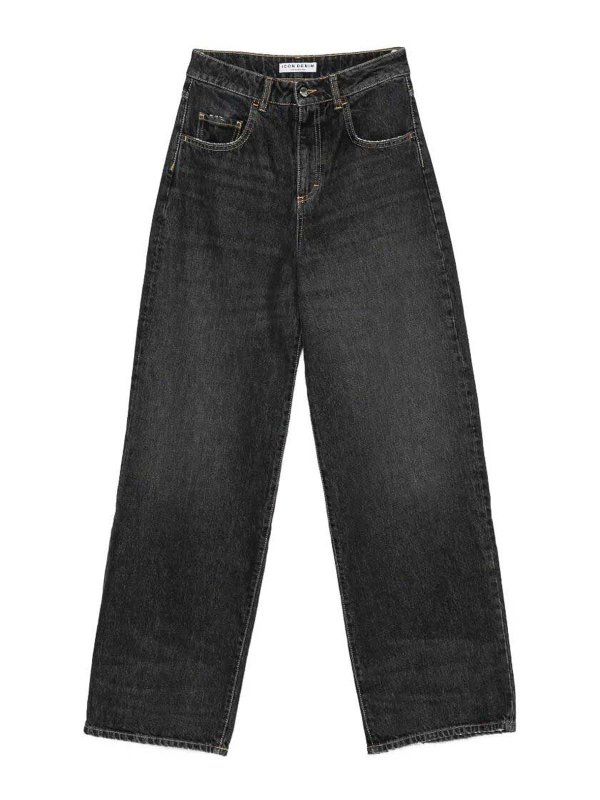 ICON DENIM: straight leg jeans - Jeans