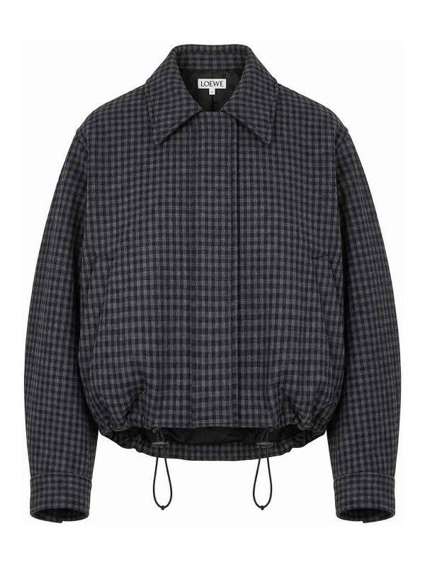 LOEWE: casual jackets - Drawstring Jacket
