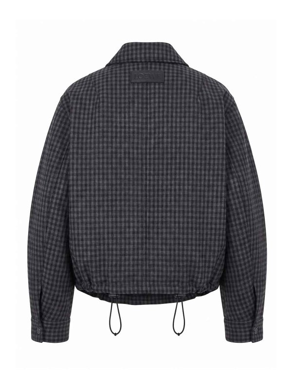 LOEWE: casual jackets online - Drawstring Jacket