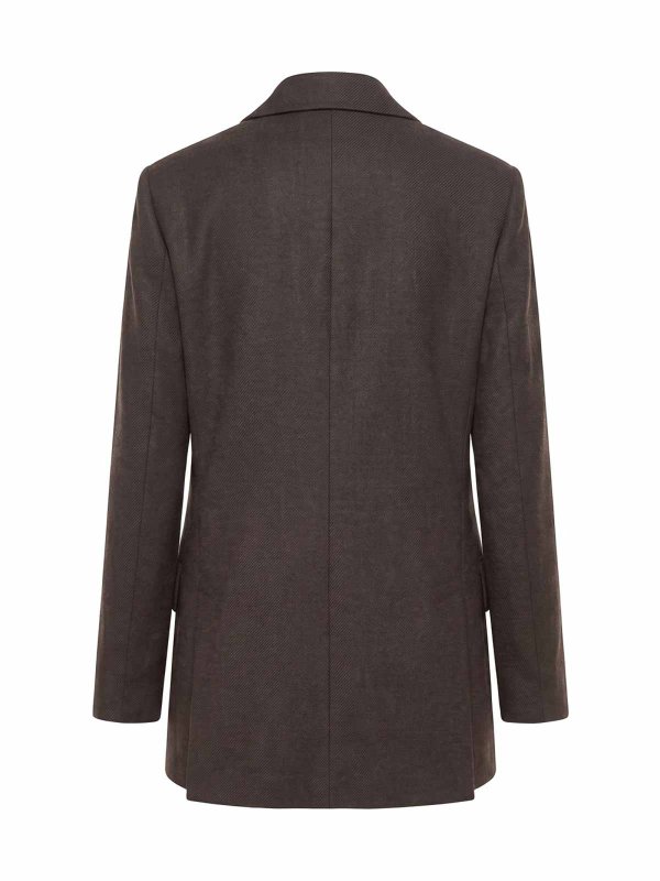 Max Mara: blazers online - Wool Batavia Olimpia Jacket