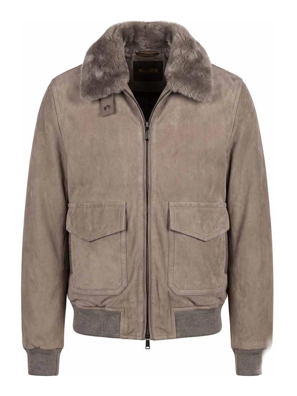 MOORER: bombers - `Antenore` Jacket