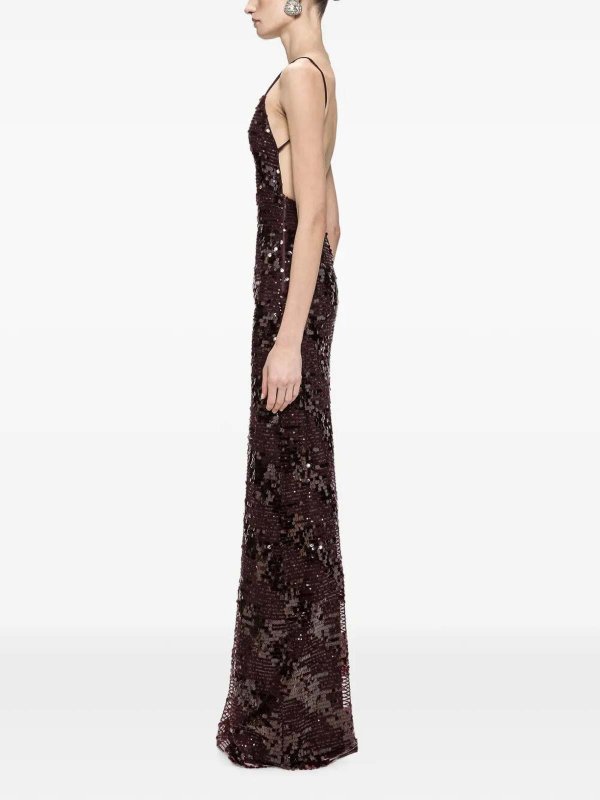 Maxikleider shop online Maxikleid - Bordeaux