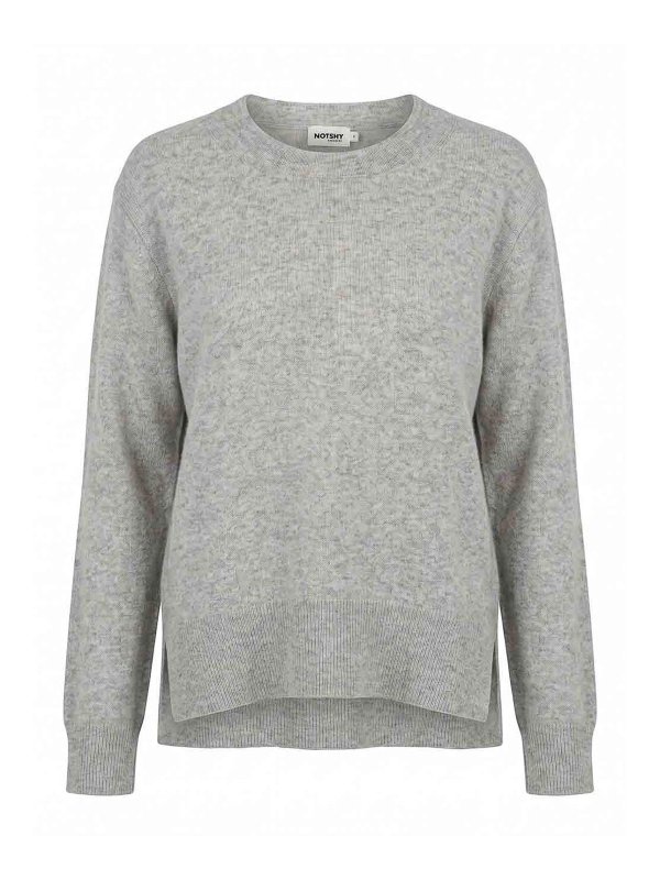 NOTSHY: Pull col rond - Pull Col Rond - Noir
