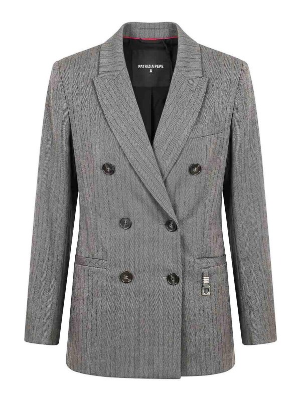 PATRIZIA PEPE: padded jackets - Jacket