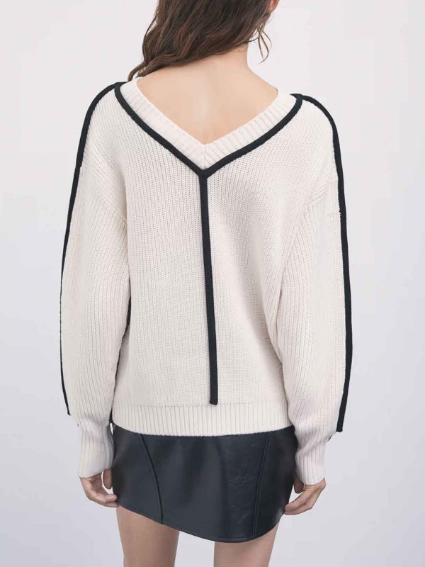 The Best Shops PATRIZIA PEPE: クルーネック - クルーネック - 白