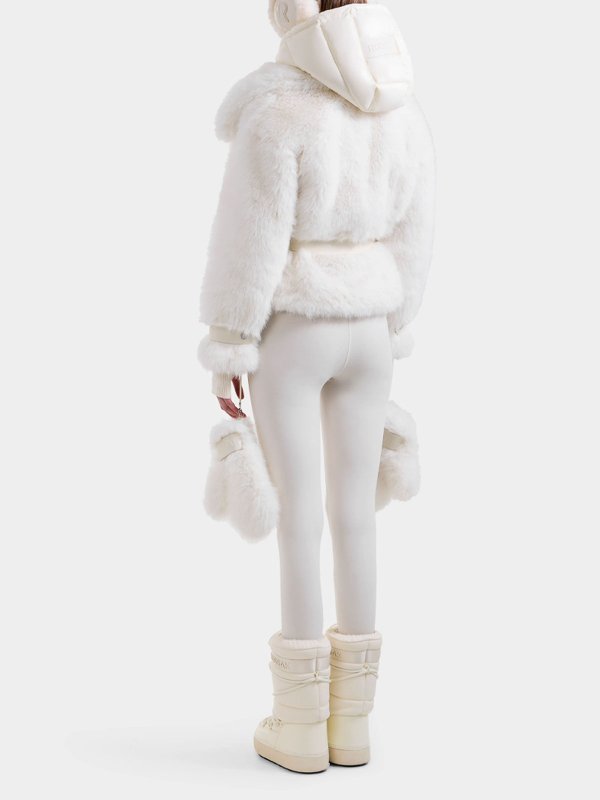 The Best Shops RUDSAK: Pelz und Shearling - Pelz - Hellblau