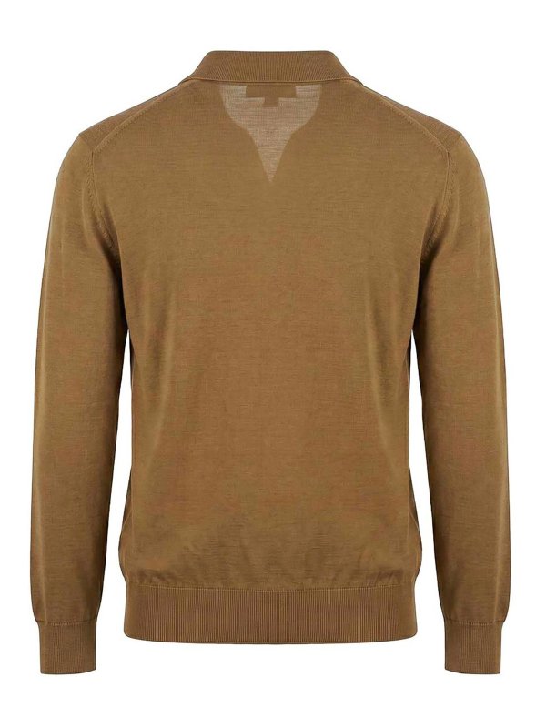 SEASE: Strickpullover mit Rundhalsausschnitt online - Rundhalspullover - Braun