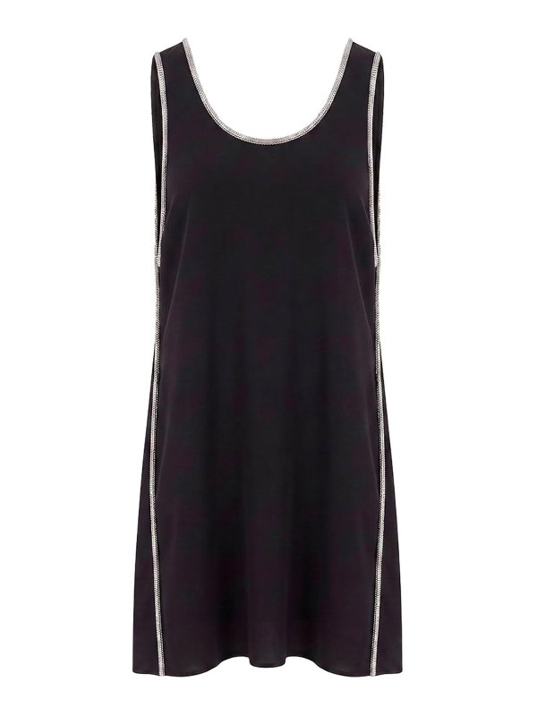 SPORTMAX: ニーレングスドレス - 膝丈ドレス - 黒