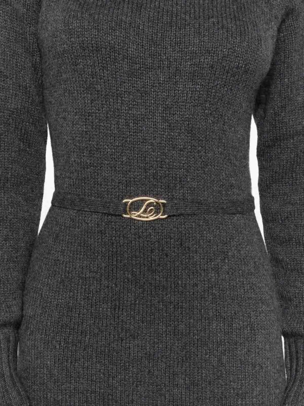 TWINSET buy online 膝丈ドレス - グレー