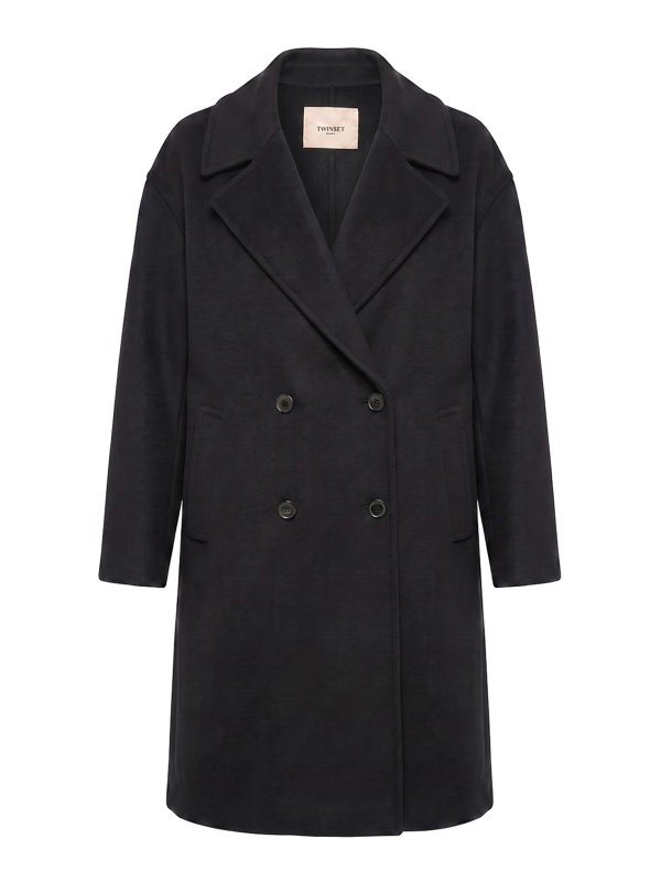 TWINSET: cappotti al ginocchio - Cappotto