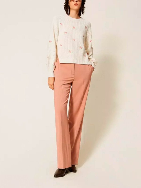 The Best Shops TWINSET: クルーネック - クルーネック - 白