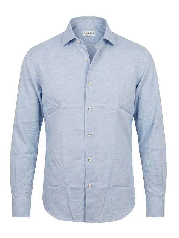 XACUS: Chemises - Chemise - Bleu