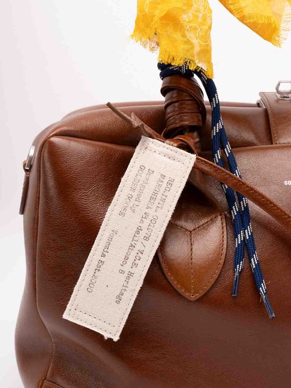 トートバッグ - ブラウン shop online: GOLDEN GOOSE