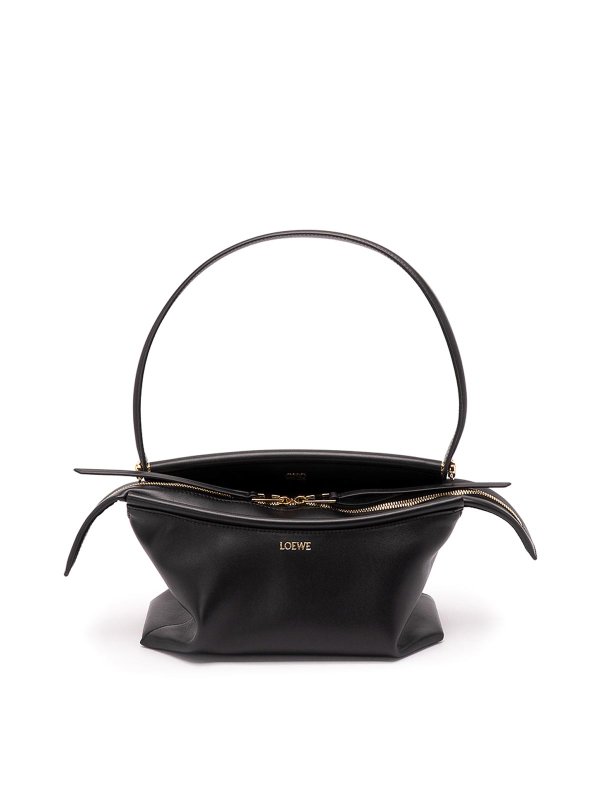 LOEWE: ショルダーバッグ - ショルダーバッグ - 黒