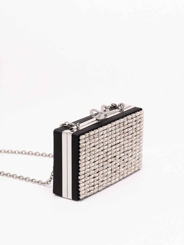 The Best Shops Self Portrait: Clutches - Clutch - Silber