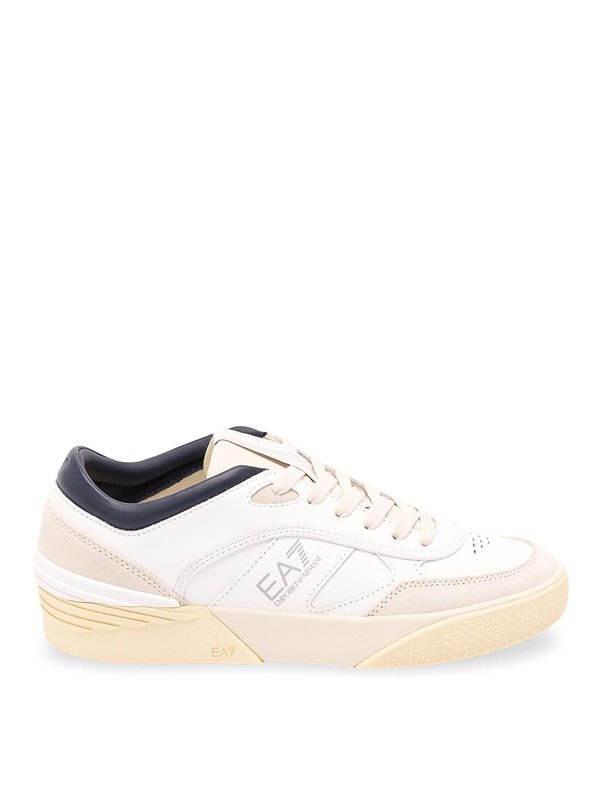 EA7 Emporio Armani: スニーカー - スニーカー - 白