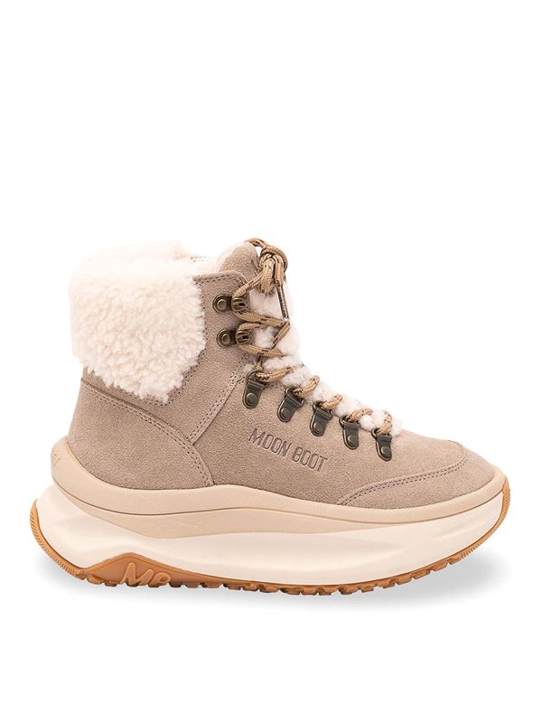 Moon Boot: Stiefel - Stiefel - Beige