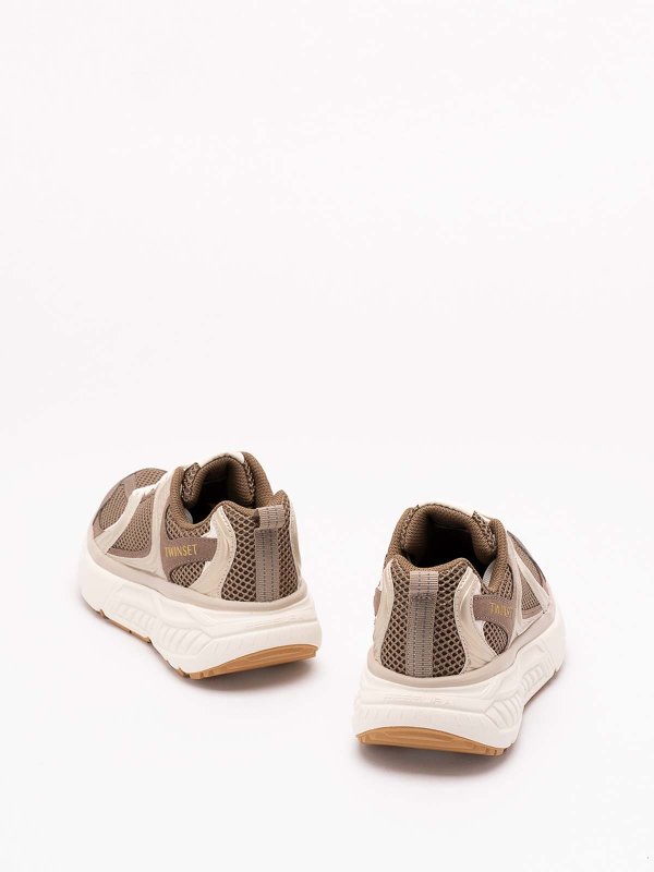 The Best Shops TWINSET: Chaussures de sport - Baskets - Marron Clair