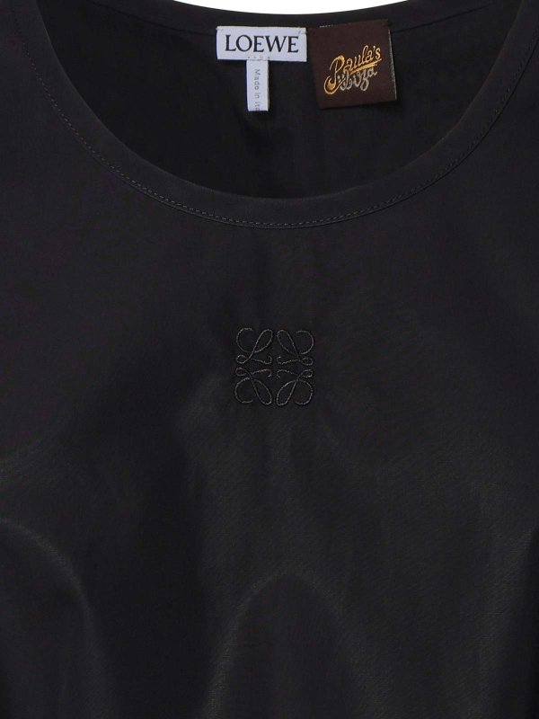 The Best Shops LOEWE: Tops y camisetas sin mangas - Top - Negro