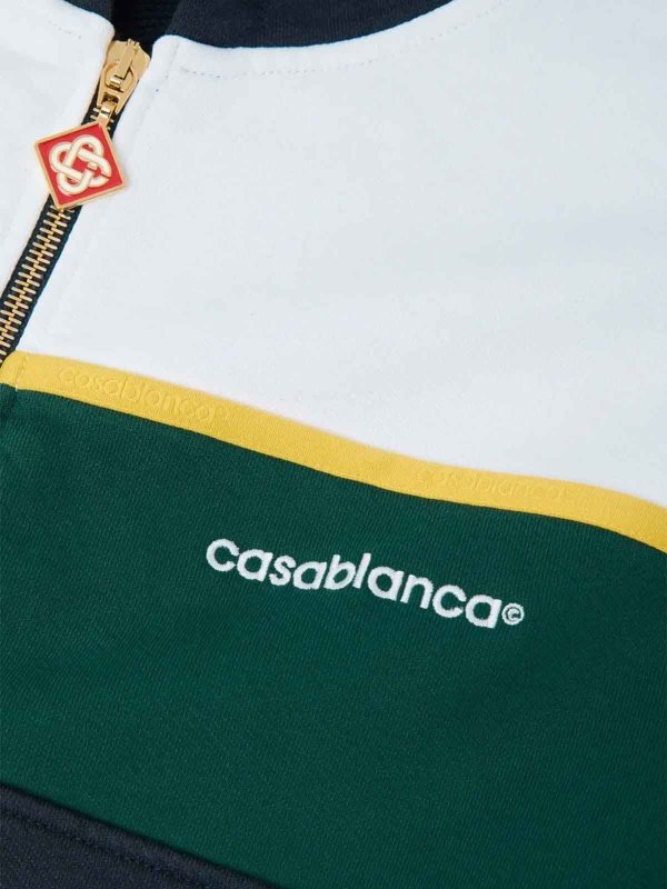 The Best Shops CASABLANCA: スウェット＆セーター - スウェットシャツ/セーター - ダークブルー