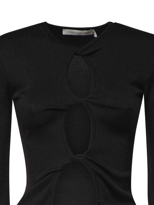 The Best Shops CHRISTOPHER ESBER: Tops y camisetas sin mangas - Top - Negro