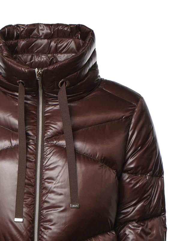 The Best Shops HERNO: padded jackets - Long Nylon Down Jacket