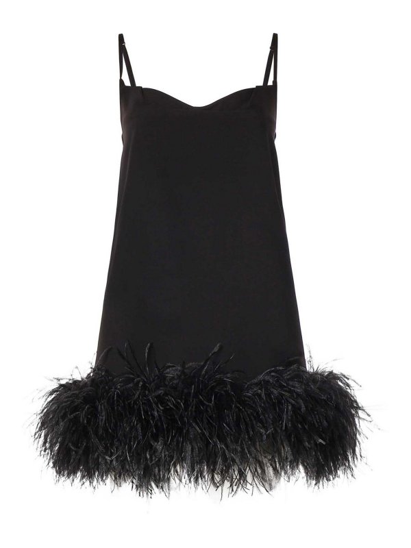 THE ARCHIVIA: Robes courtes - Robe Courte - Noir