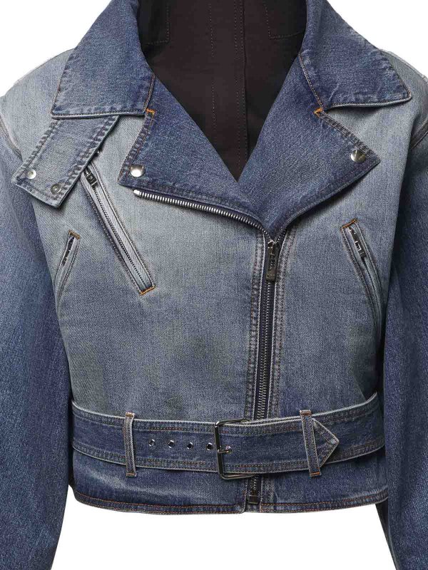 The Best Shops Alaïa: デニムジャケット - デニムジャケット - ブルー