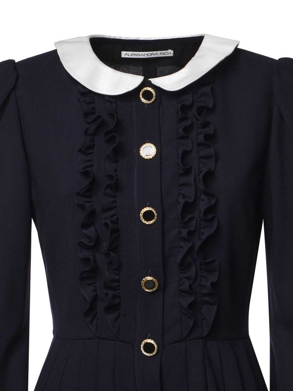The Best Shops ALESSANDRA RICH: ショートドレス - ショートドレス - ダークブルー