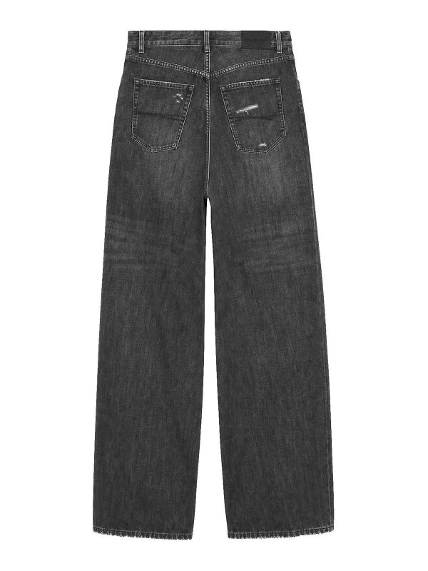 BALENCIAGA: Jeans Rectos online - Vaqueros Rectos - Gris