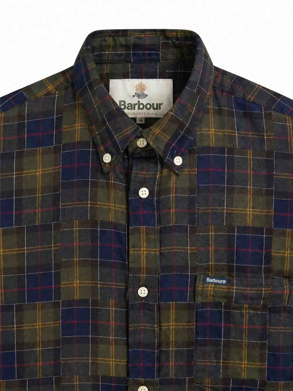 The Best Shops BARBOUR: シャツ - シャツ - 緑