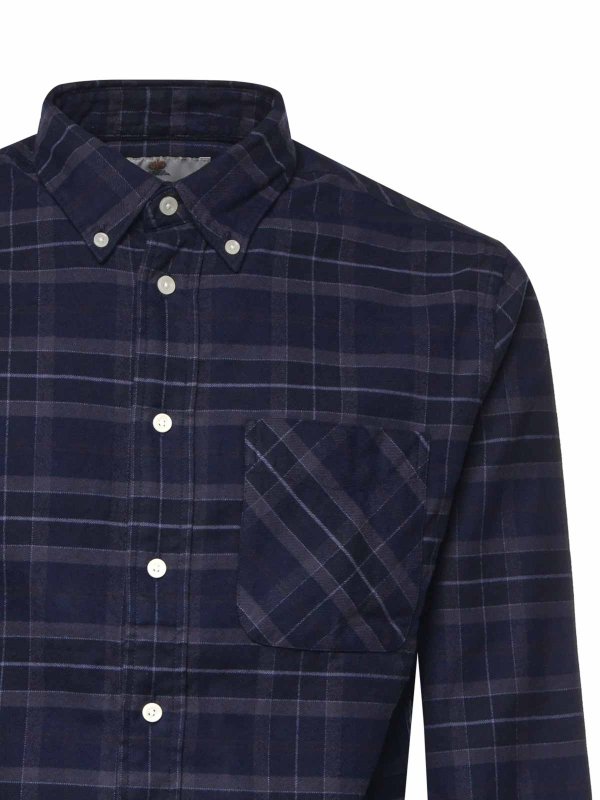 The Best Shops BARBOUR: シャツ - シャツ - ブルー