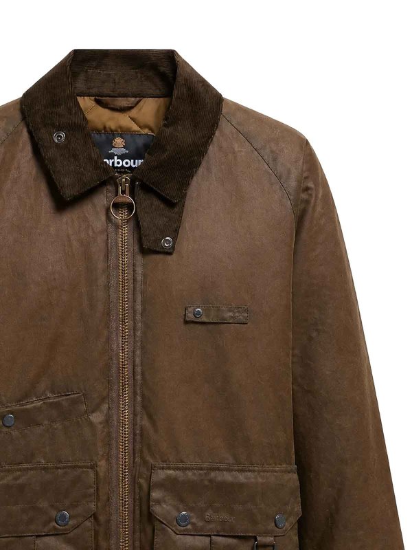 The Best Shops BARBOUR: casual jackets - Re-Engineered Durran Waxed Jacket