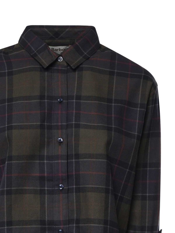 The Best Shops BARBOUR: シャツ - シャツ - 緑