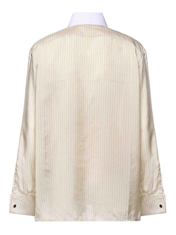 BOTTEGA VENETA: シャツ online - シャツ - オレンジ