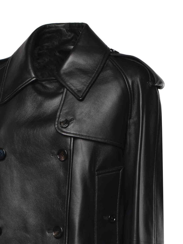 The Best Shops BURBERRY: トレンチコート - トレンチコート - 黒