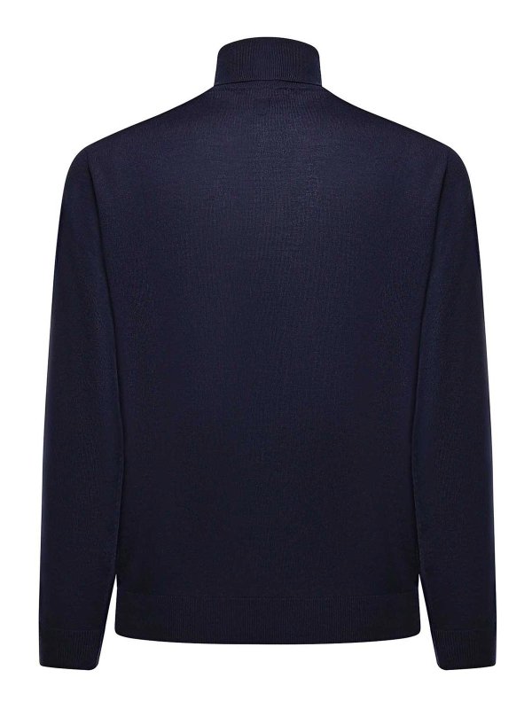 CANALI: クルーネック online - クルーネック - ブルー