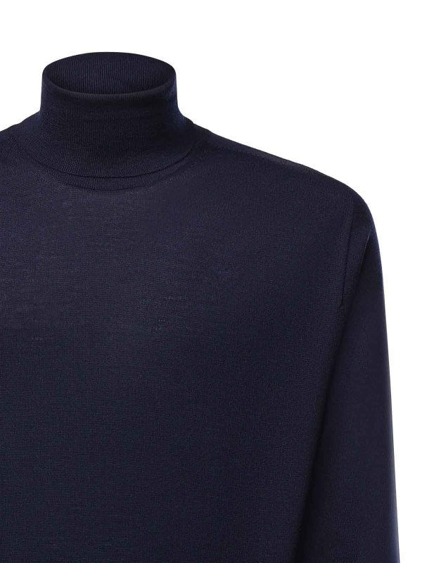 The Best Shops CANALI: クルーネック - クルーネック - ブルー