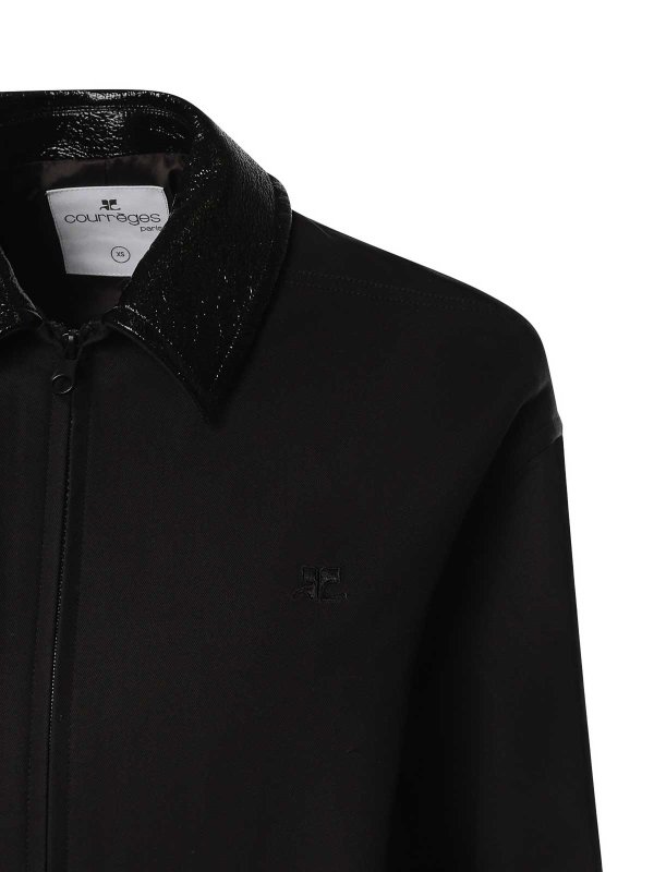The Best Shops Courreges: ボンバージャケット - ボンバージャケット - 黒