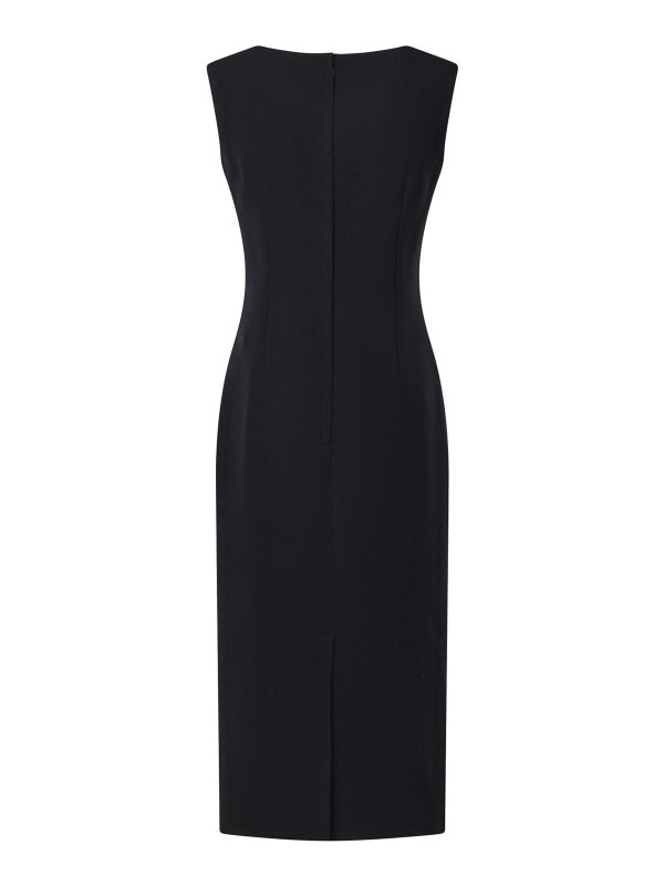DOLCE & GABBANA: ニーレングスドレス online - 膝丈ドレス - 黒