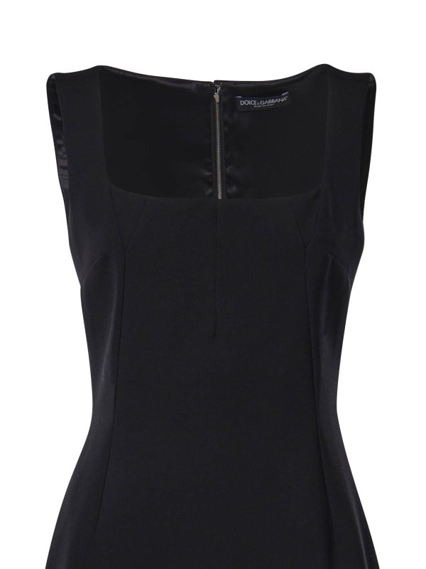 The Best Shops DOLCE & GABBANA: ニーレングスドレス - 膝丈ドレス - 黒