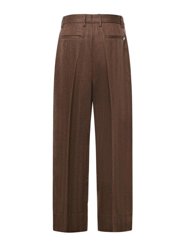 DONDUP: casual trousers online - Eloise Wool Pants