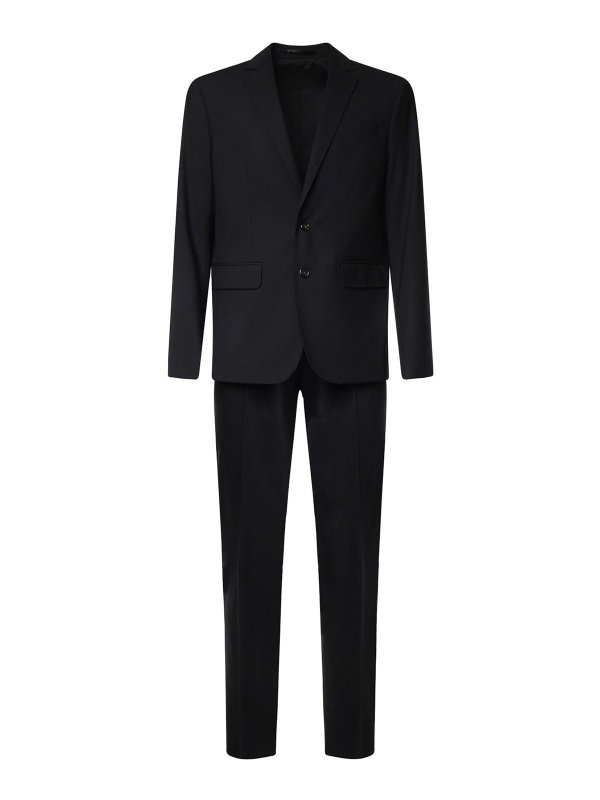 DSQUARED2: formal suits - Single-Breasted Wool Suit