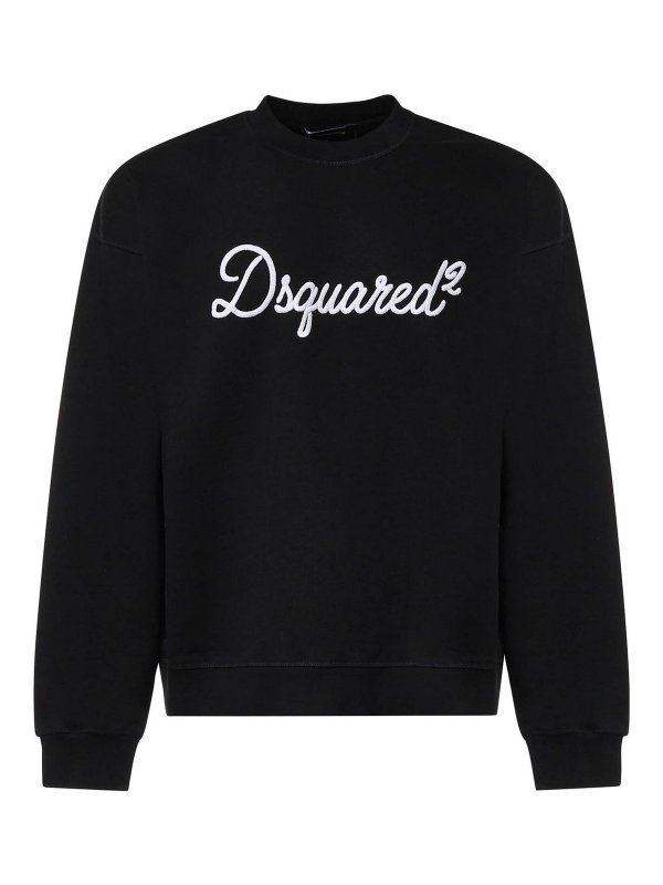 DSQUARED2: スウェット＆セーター - スウェットシャツ/セーター - 黒