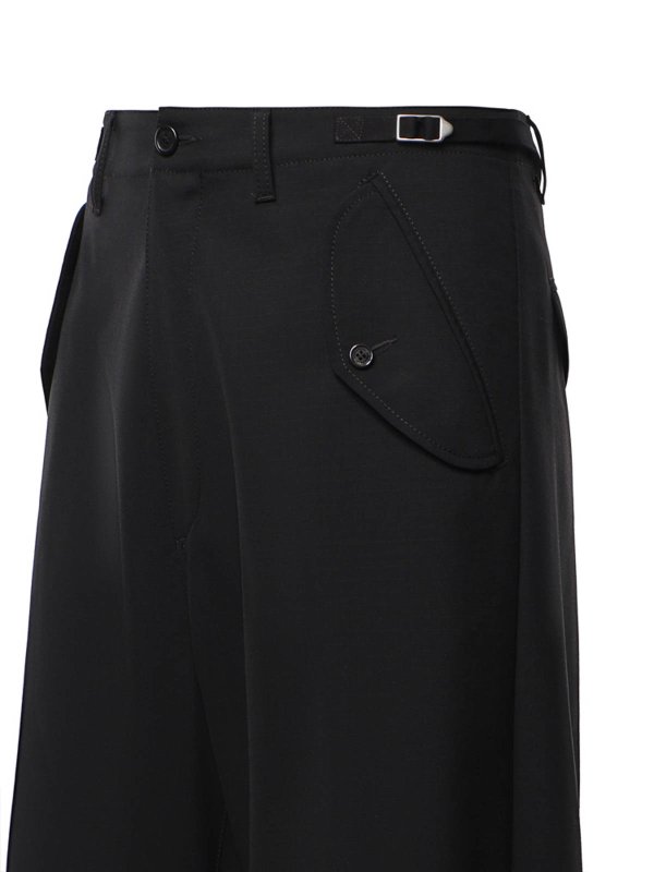 The Best Shops DSQUARED2: casual trousers - Wool Trousers