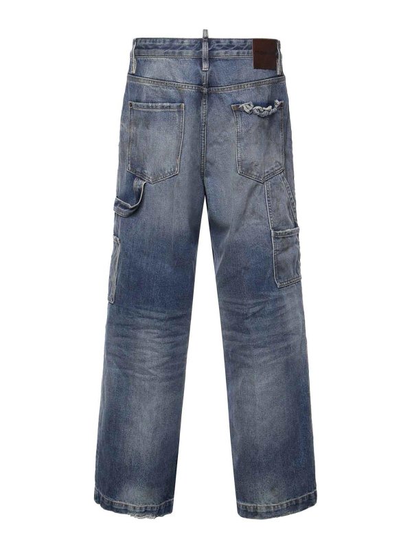 DSQUARED2: Jeans Rectos online - Vaqueros Rectos - Azul
