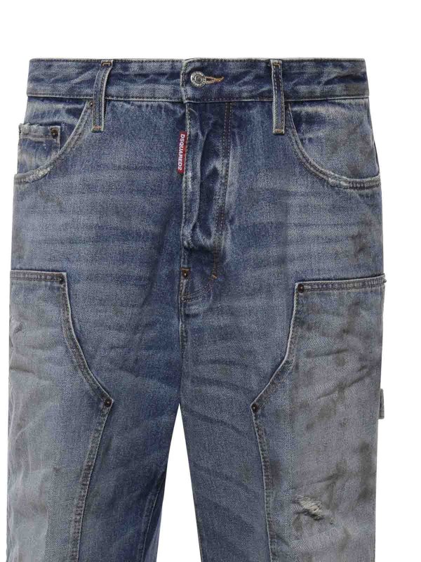The Best Shops DSQUARED2: Jeans Rectos - Vaqueros Rectos - Azul