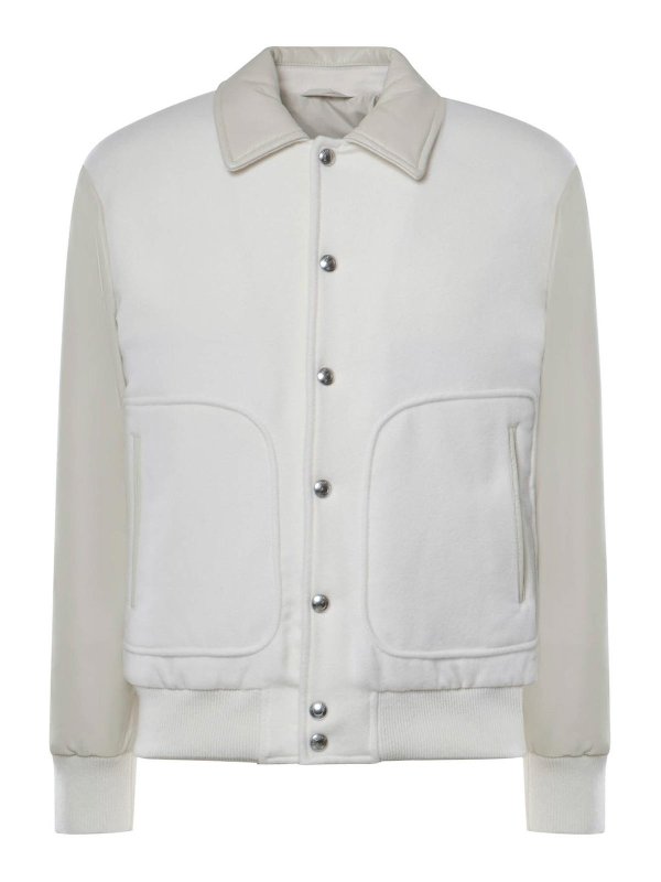 ELEVENTY: bombers - Two-Tone Bomber Jacket