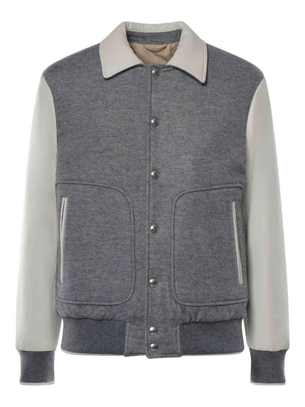 ELEVENTY: bombers - Wool Blend Bomber Jacket