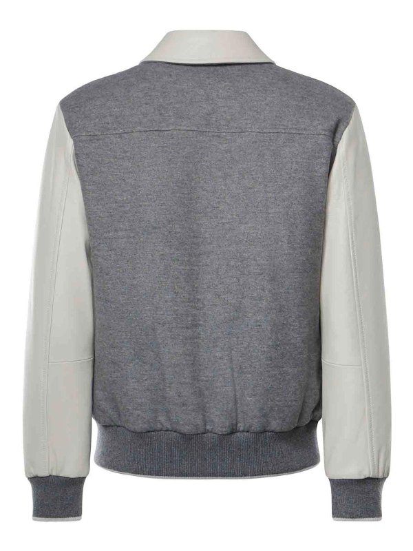 ELEVENTY: bombers online - Wool Blend Bomber Jacket